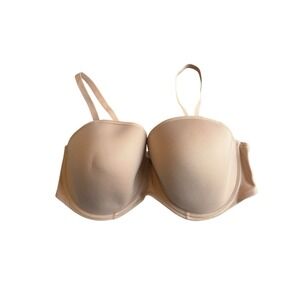 NWT Elomi El4300sah 42H‎ Beige Smooth Underwire Bow Accent New With Tags
